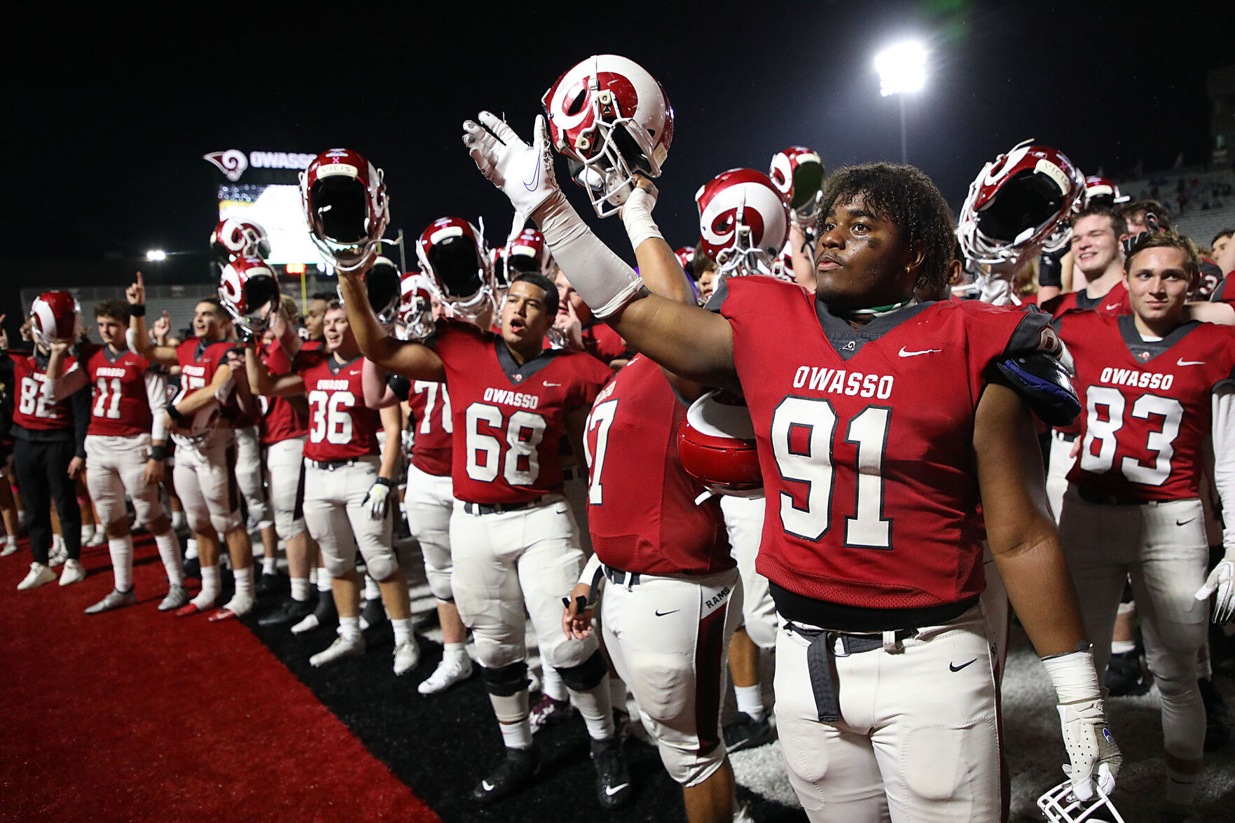 Owasso vs. Mustang